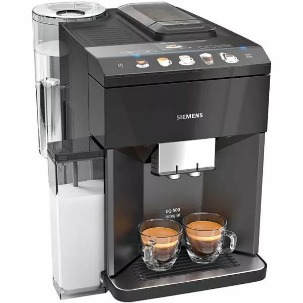 Кофемашина автоматическая Siemens EQ.500 TQ503R01, черный в TehnoAdept