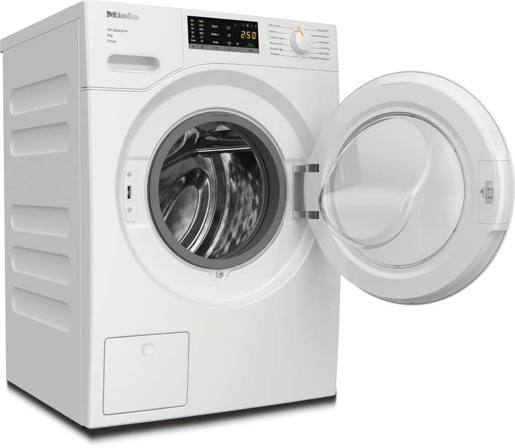 Стиральная машина Miele WSA123 WCS 8kg Active LOWE Lotus White, белый лотос в TehnoAdept