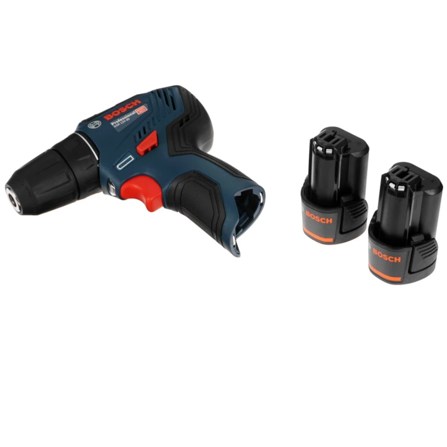 Дрель-шуруповерт аккумуляторная BOSCH GSR 12V-30 Professional 06019G9000 (с 2-мя АКБ, кейс) в TehnoAdept