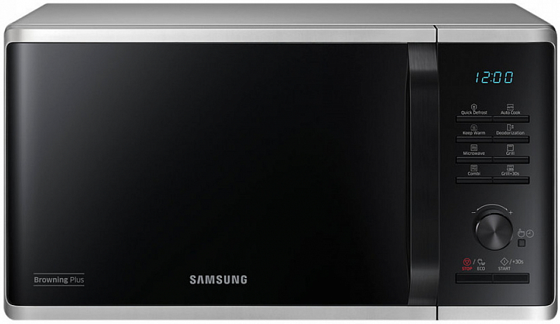Микроволновая печь Samsung MG23K3515AS, серебристый в TehnoAdept