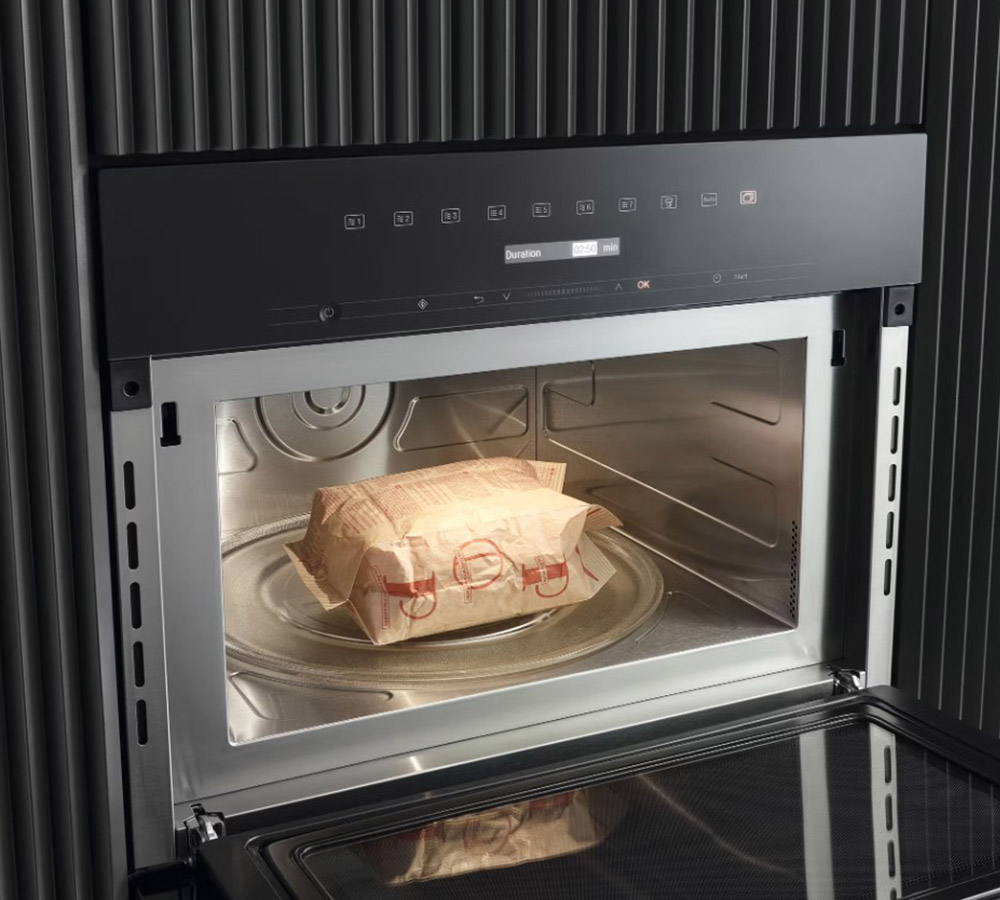 Микроволновая печь встраиваемая Miele M 7244 TC Stainless Steel, нержавеющая сталь в TehnoAdept