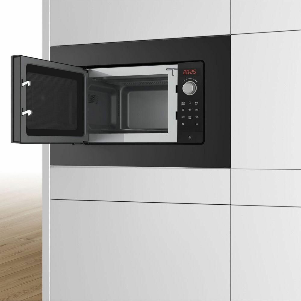 Микроволновая печь встраиваемая Bosch BFL523MB3, черный в TehnoAdept