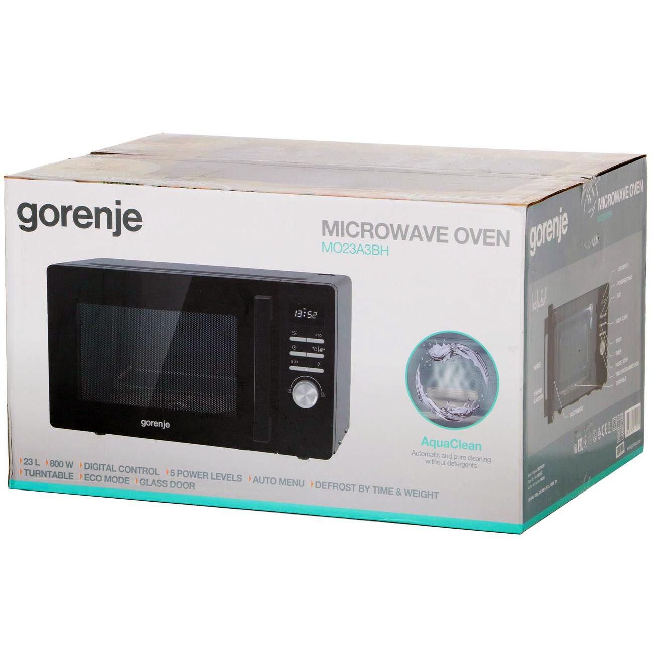 Микроволновая печь Gorenje MO23A3BH, черный в TehnoAdept