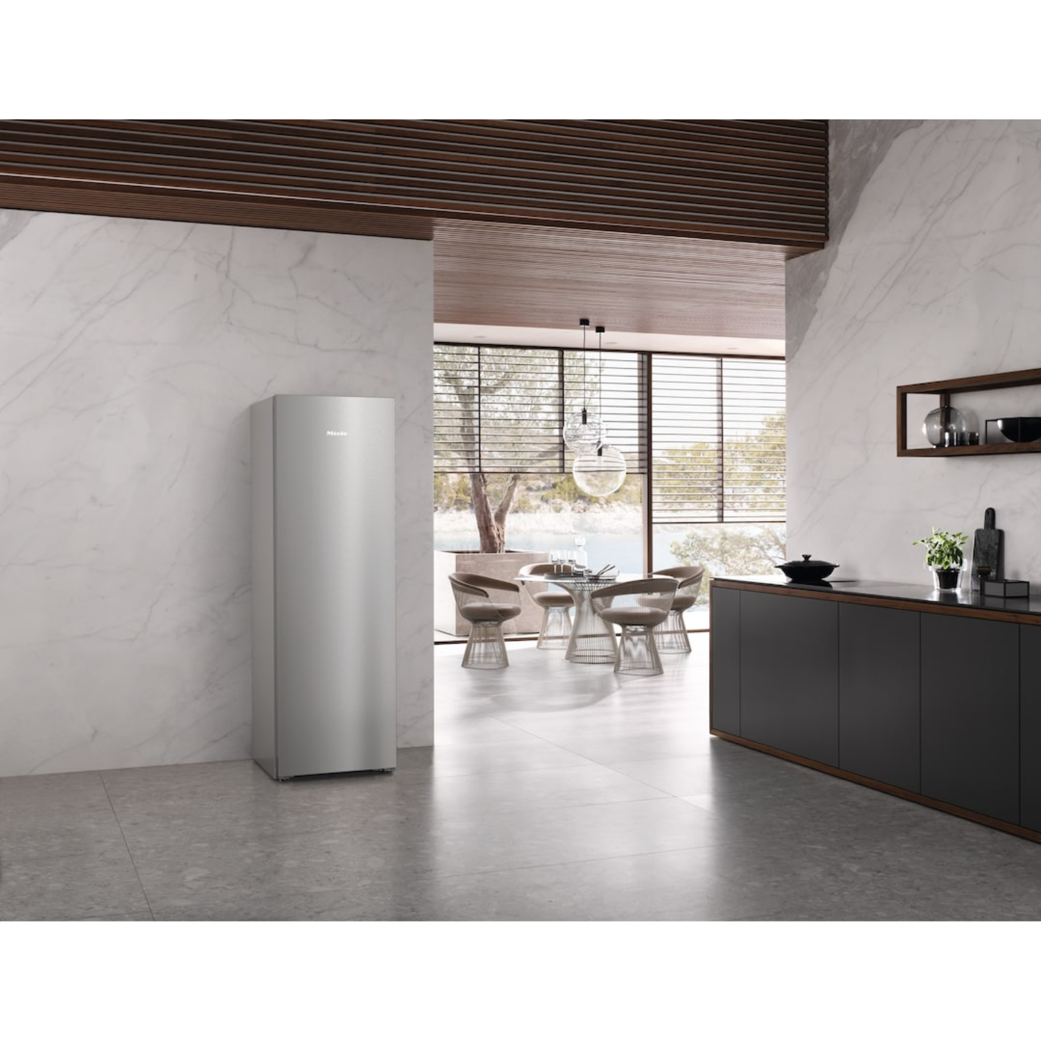 Морозильная камера Miele FNS 4882 D Stainless Steel Clean Steel, нержавеющая сталь в TehnoAdept