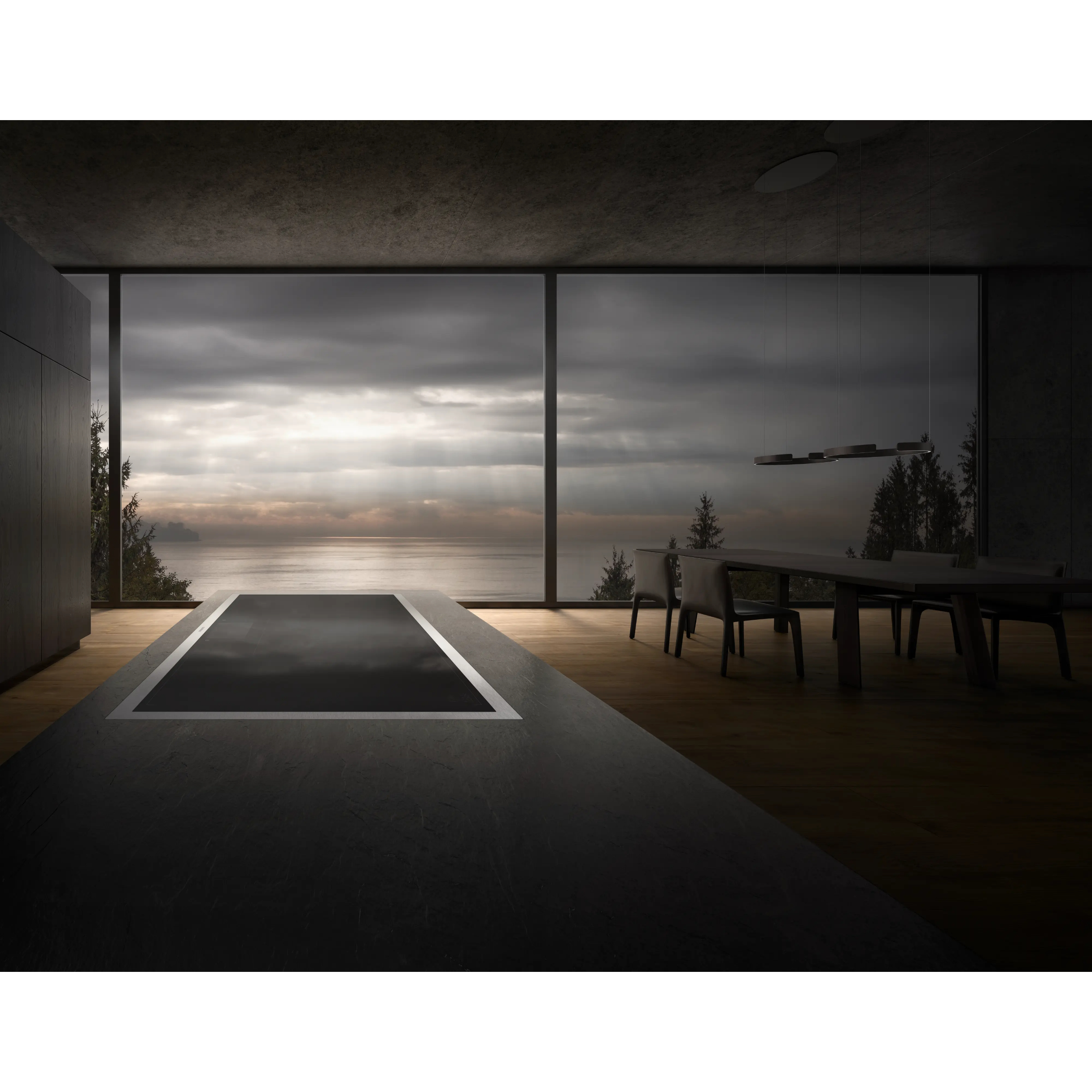 Варочная панель индукционная Gaggenau CX482111, черный/нержавеющая сталь в TehnoAdept