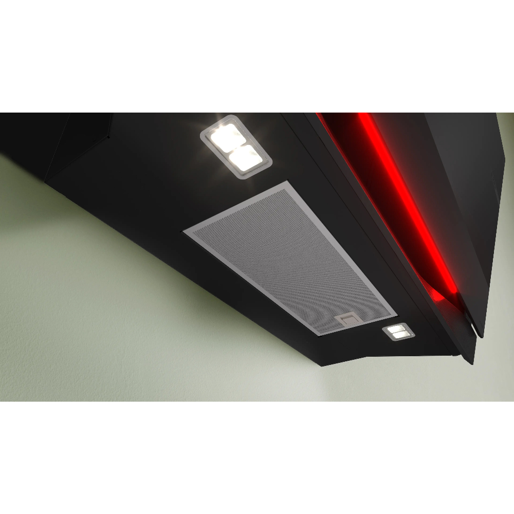 Вытяжка наклонная Bosch DWK91LT65, черный в TehnoAdept