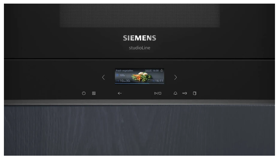 Микроволновая печь встраиваемая Siemens BF722R1B1, черный в TehnoAdept