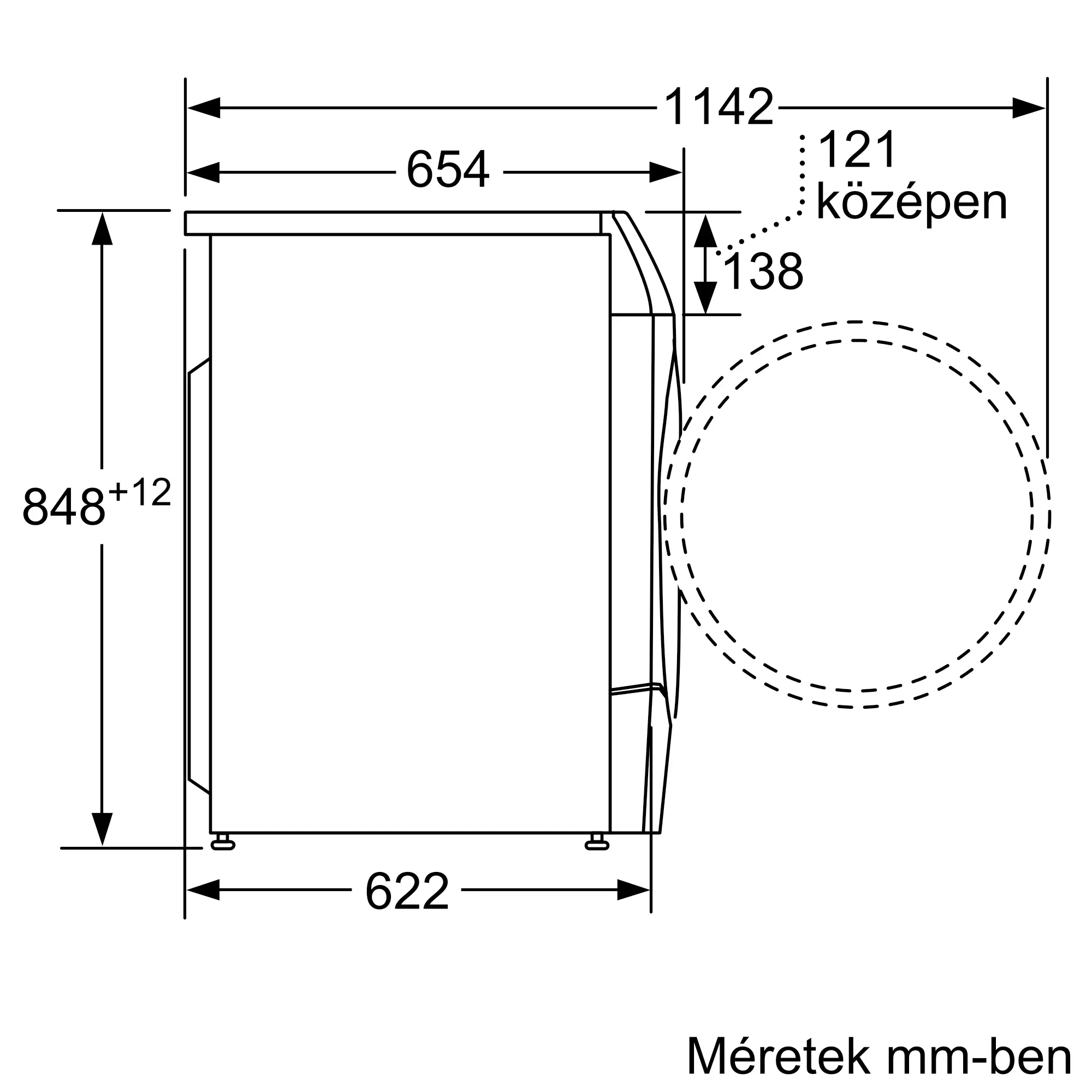 Стирально-сушильная машина Bosch WNC254A0BY в TehnoAdept