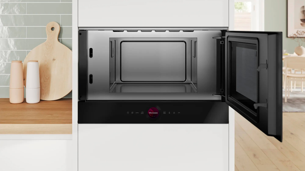 Микроволновая печь встраиваемая Bosch BFR9221B1, черный в TehnoAdept