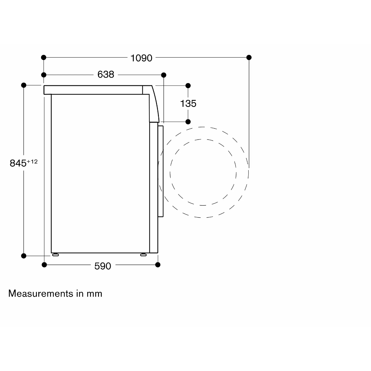 Стиральная машина Gaggenau WM260166, белый в TehnoAdept