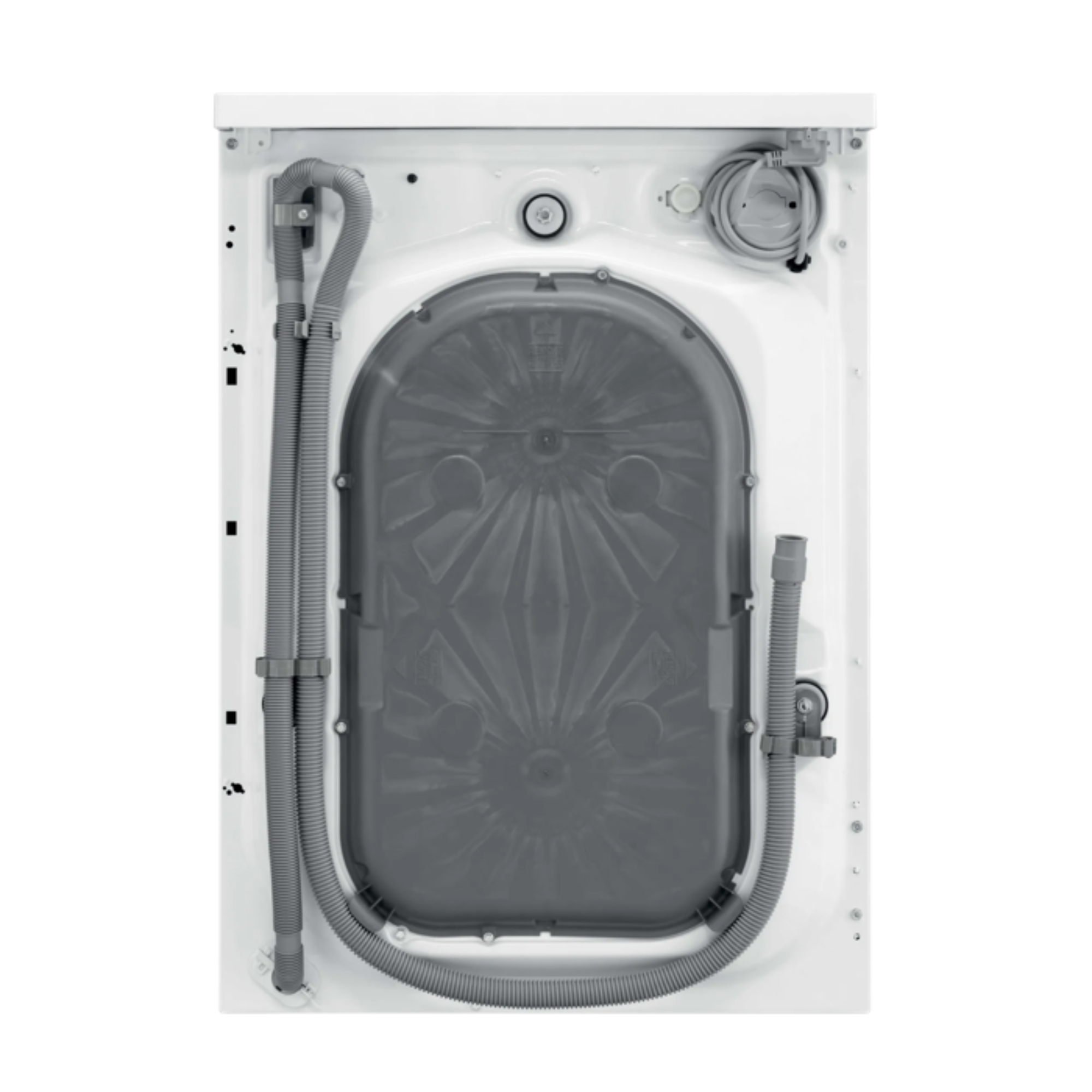 Стирально-сушильная машина AEG LWR85066OE, белый в TehnoAdept