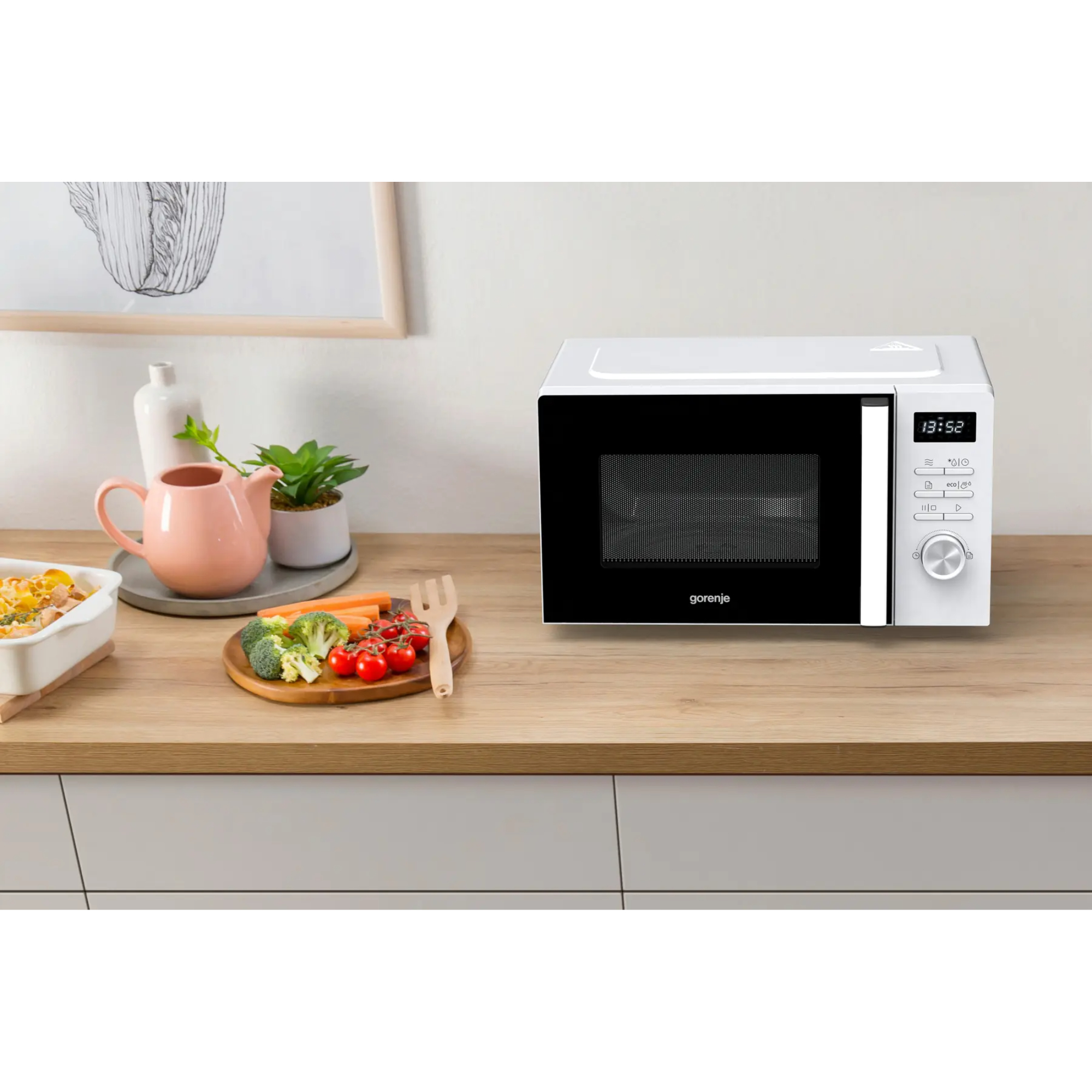 Микроволновая печь Gorenje MO20A3WH в TehnoAdept