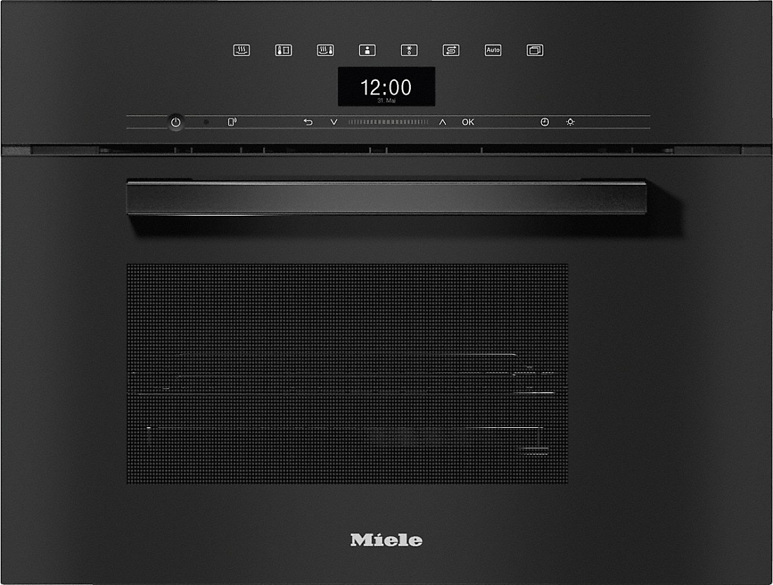 Пароварка встраиваемая Miele DG 7440 OBSW Obsidian Black, черный обсидиан в TehnoAdept