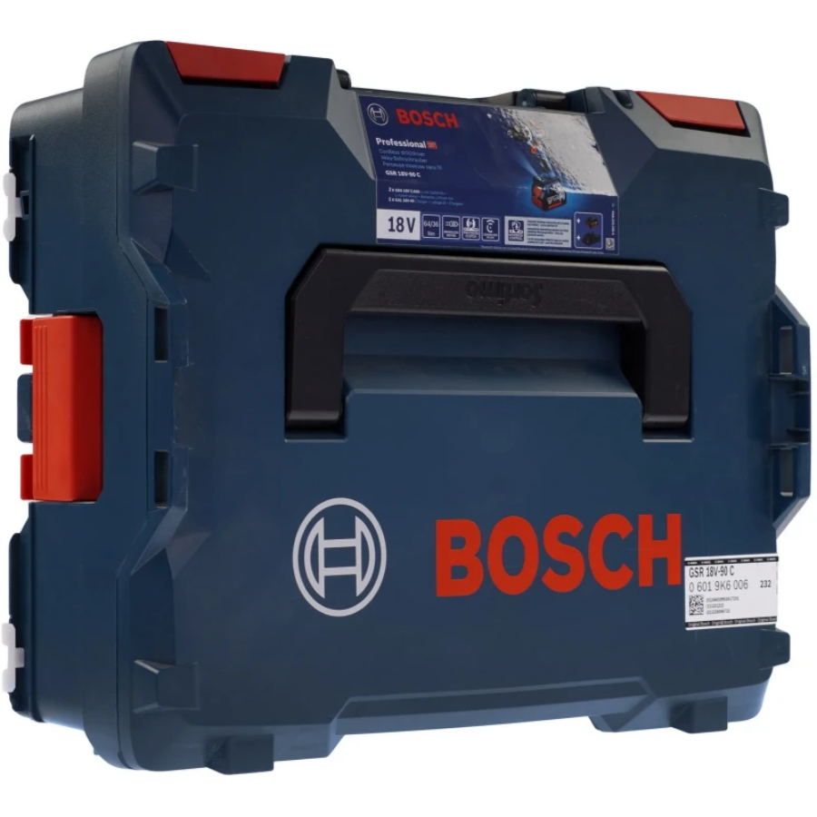 Дрель-шуруповерт аккумуляторная Bosch GSR 18V-90 C, арт. 06019K6006 (кейс, с 2 АКБ и ЗУ) в TehnoAdept