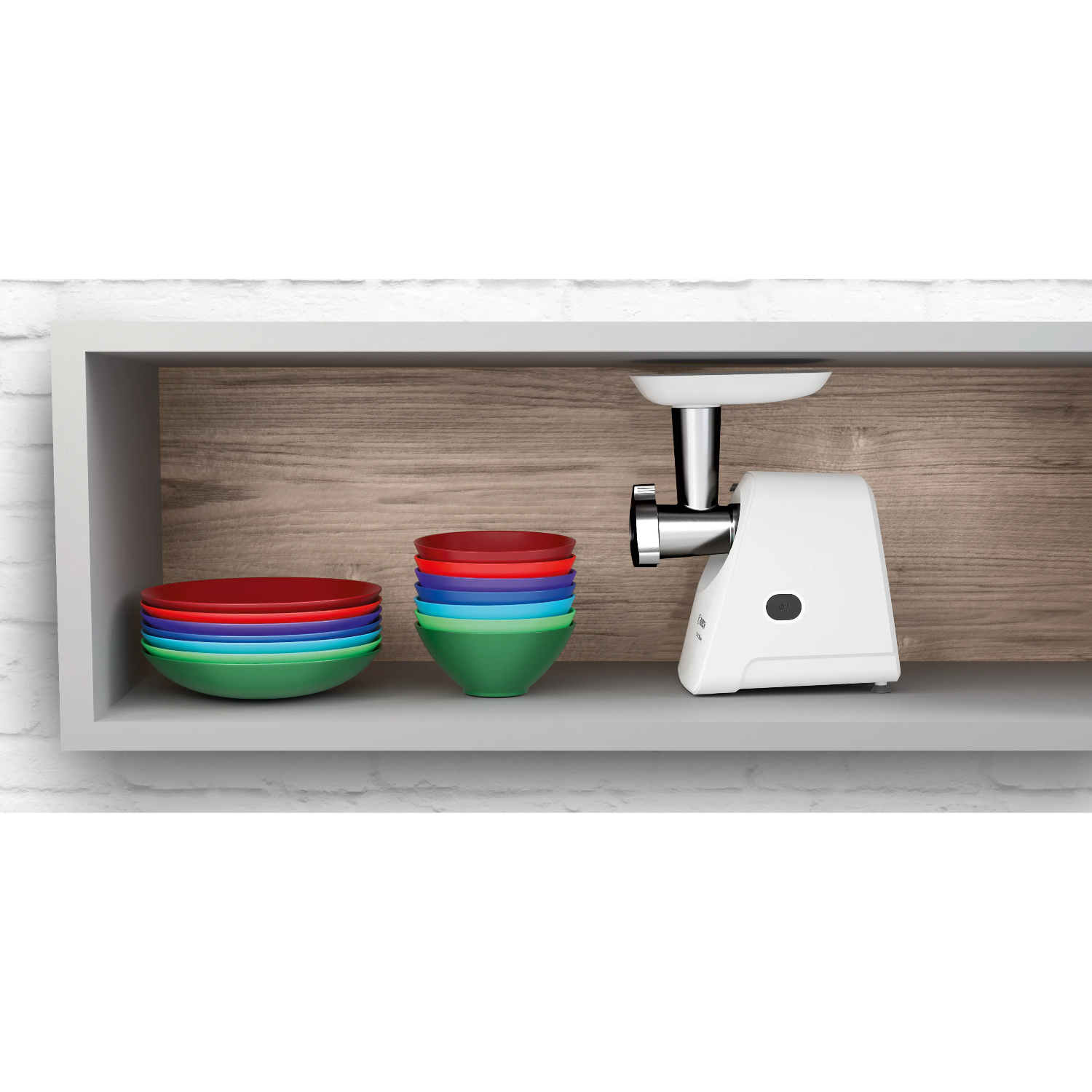 Мясорубка электрическая Bosch MFW2517W, белый в TehnoAdept