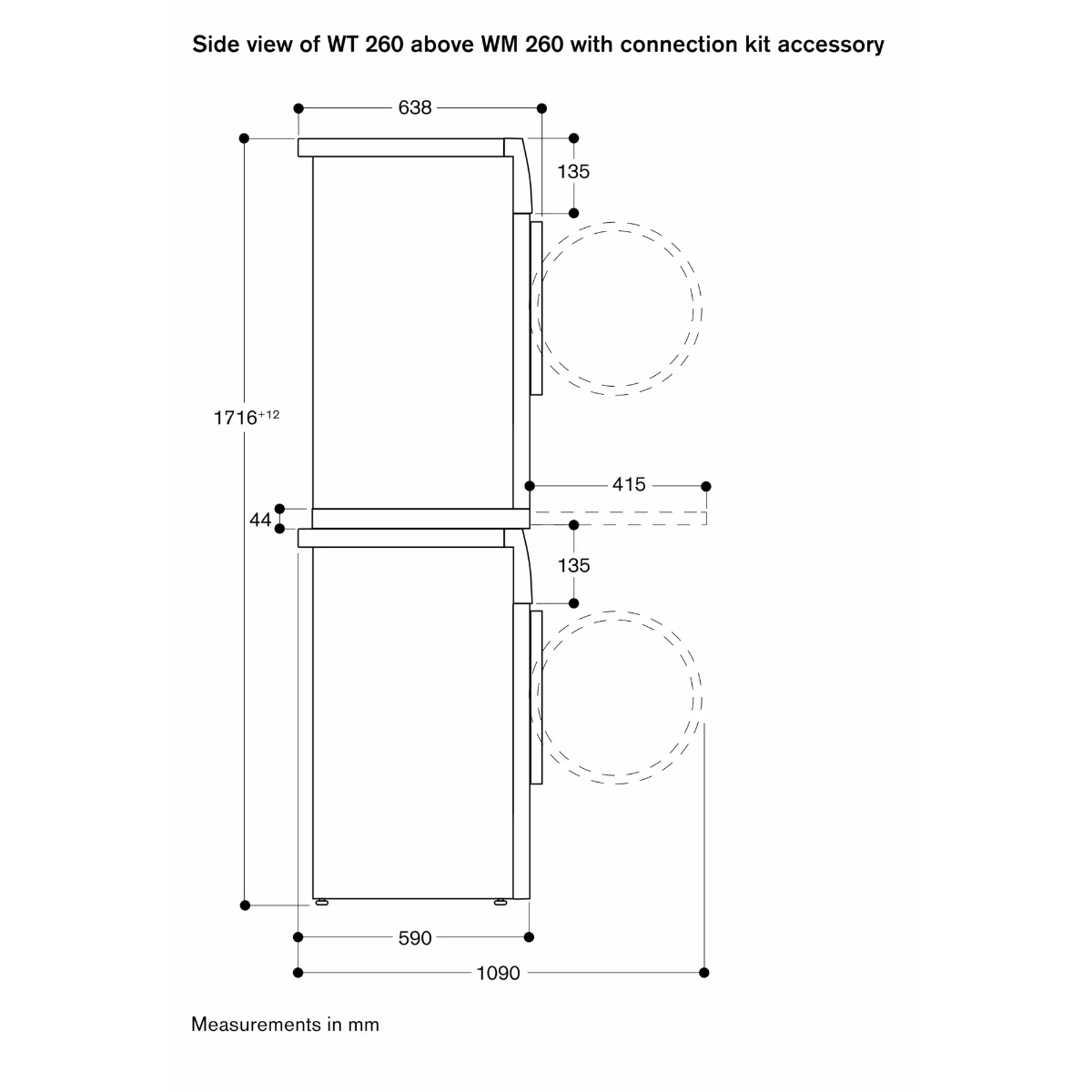 Сушильная машина Gaggenau WT260166, белый в TehnoAdept