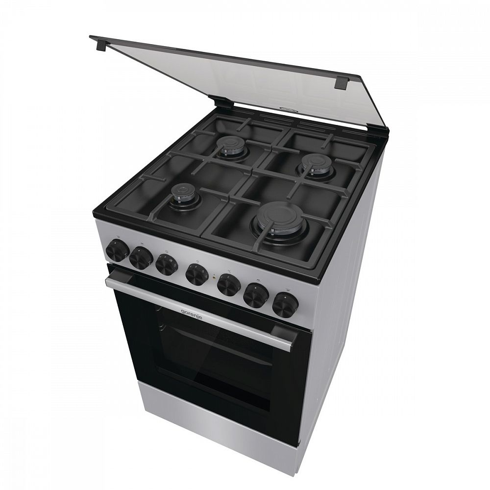 Плита комбинированная Gorenje GK5B44SF, серебристый в TehnoAdept