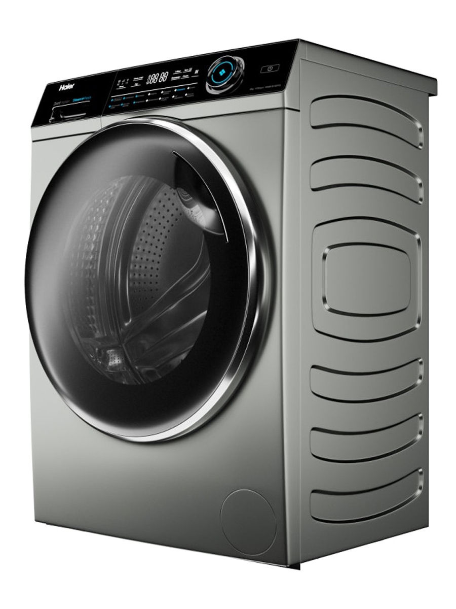 Стиральная машина Haier HW80-B14979S, серебристый в TehnoAdept
