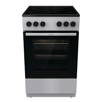Плита электрическая Gorenje GEC5A12SG, серый/черный в TehnoAdept