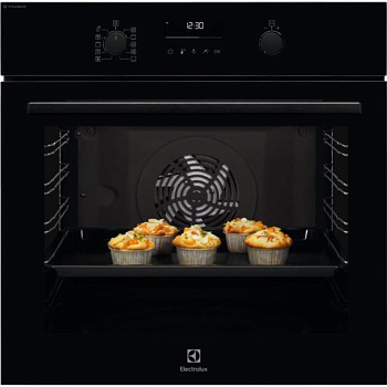 Духовой шкаф электрический Electrolux EOD6F77WZ, черный в TehnoAdept